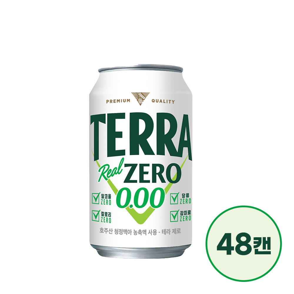 [대용량]테라 제로 350ml 48캔
